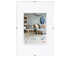 Walther Design RB824A Rahmenlose Bilderrahmen, 18 x 24 cm, Antireflexglas