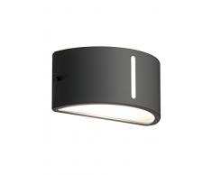 Eco Light Wandleuchte, Aluminium, E27, Anthrazit