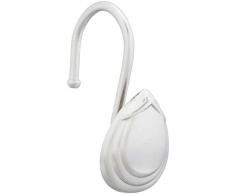 AmazonBasics – Haken für Duschvorhang, Tropfen, Nickel