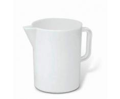 Giganplast Gig Messbecher, 2 l, Polyethylen, Weiß