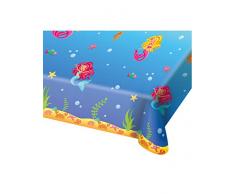 Folat 65213 - Geburtstag & Party - Tischdecke Meerjungfrau 180x130cm