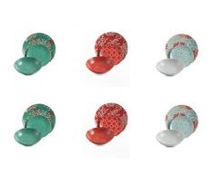 Villa d‘Este Home Tivoli Reef Tafelservice aus 18-teilig, Porzellan, mehrfarbig