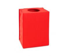 Brabantia 101724 Wäschesack, 40 x 30 x 53,5 cm, tragbar, rechteckig, Polyester, Rot