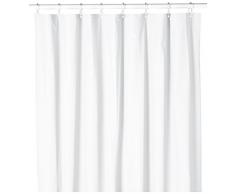 Sealskin Duschvorhang Granada, Farbe: Weiß, 120 x 200 cm