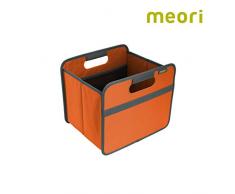 meori Faltbox Classic Small Mandarine Orange 32x26,5x27,5cm stabil abwischbar Polyester Qualität Wohnen Einrichtung Möbel Regal Sortierung Aufbewahrung Verstauen Fotobox