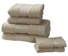 Rapport Windsor Bale, Handtuchset 100% Baumwolle – Biscuit