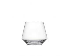 Schott Zwiesel Tritan Crystal Glass Pure Barware Collection Weinglas, ohne Stiel, 500 ml, 6 Stück Stielloser Burgunder 6er-Set durchsichtig