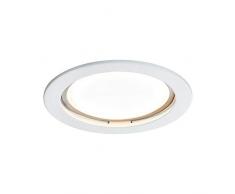 Paulmann 92786 Einbauleuchte LED Coin Einbaustrahler satiniert Einbaulicht rund 14W Deckenspot Weiß dimmbar IP44 spritzwassergeschützt Innenleuchte, Verschiedene Materialien, 14 W, Silber