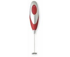 Litgas Puccio Milchaufschäumer, Edelstahl, Rot, 15 x 7 x 10 cm
