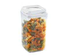 WENKO Aufbewahrungsdose Turin 1,2 l - Vorratsdosen, Frischhalteboxen, luftdicht Fassungsvermögen: 1.2 l, Polystyrol, 10 x 19.5 x 10 cm