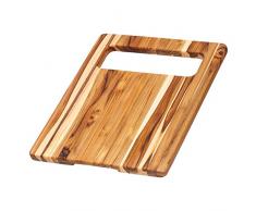 Teakhaus Schneidebrett 39,5x30,5x1,9cm, Holz, braun, 45x20x15 cm