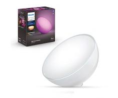Philips Hue White & Col. Amb. LED Tischleuchte Go, dimmbar, 16 Mio. Farben, steuerbar via App, kompatibel mit Amazon Alexa (Echo, Echo Dot)
