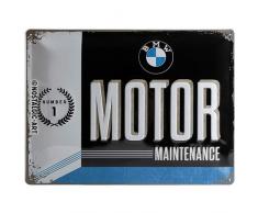 Nostalgic-Art 23228, BMW Motor, Blechschild 30x40 cm, Metall, bunt, 30 x 40 x 0,2 cm