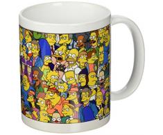 Pyramid International The Simpsons (Characters) Keramikbecher, Keramik, Mehrfarbig, 8.5 x 12 x 10.5 cm