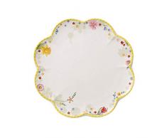 Villeroy & Boch Spring Awakening Speiseteller, 27 cm, Porzellan, Weiß/Bunt
