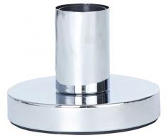 Standleuchte Glans, E27-Fassung Farbe : silber, mit Schalterca. 8,5 cm x 12 cm ( Leuchtmittel nicht enthalten )