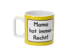 Sheepworld Wortheld Tasse 43286, Motiv Mama hat Immer Recht, Porzellan