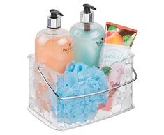 iDesign 72560EU Pebblz Korb, Durchsichtig