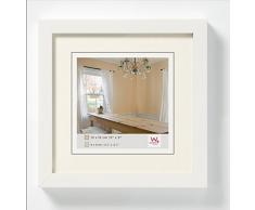 Walther design BP313V Peppers Bilderrahmen, Holz, 13 x 13 cm, polarweiÃ