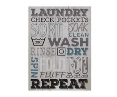 Premier Housewares-Wandtafel für Wäschekorb, Mehrfarbig.