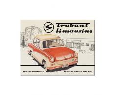 Nostalgic-Art 14219 Trabant - Trabant Limousine, Magnet 8x6 cm