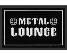 empireposter Metal Lounge - Fussmatte, GrÃ¶Ãe: 60 x 40 cm, Material Polypropylen