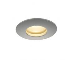 SLV OUT 65 Leuchte Outdoor-Lampe Aluminium/Glas satiniert Silber Lampe auÃen, Aussen-Lampe