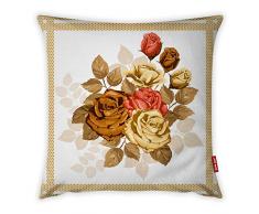 Bonamaison Dekorativ Kissenhülle, Kissenbezug, Zierkissenbezug, Wohnkultur, Für Sofa, Kaffeestube, Größe: 45X45 cm - Entworfen und hergestellt in der Türkei