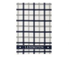 Lexington Geschirrtuch, Baumwolle, Blau und Weiß, Einzelbett, 50 x 70 x 0.02 cm