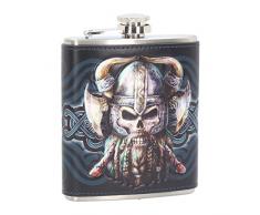 Nemesis Now Danegeld Flachmann, 13 cm, Blau