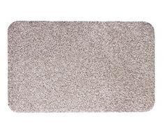 andiamo Fußmatte Samson, waschbare & resistente Türmatte aus 100% Baumwolle, Größe:60x100cm, Farbe:Hellbeige