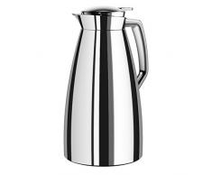Emsa 514184 Isolierkanne, 1 Liter, Aroma Diamond, Quick Tip Verschluss, 100% dicht, Chrom, Plaza