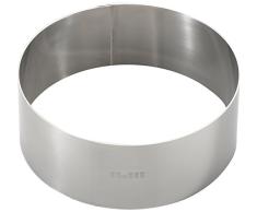Ibili Clasica Dessertring rund, 12 cm Durchmesser, 4,5 cm Höhe, 1 Stück
