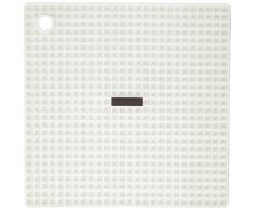 Städter Untersetzer, Silikon, Weiß, 18,5 x 18,5 cm