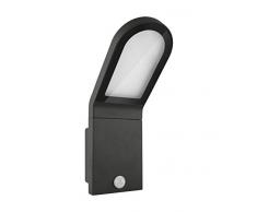 Ledvance Außenwandleuchte, Aluminium, 12.2 W, Grau