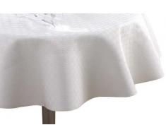DÃ©cor Line 1710463 Sous Nappe Uni PVC Blanc 140 X 190 cm - 1710463, Unter Tischtuch, 140 X 190 cm, Protege Table Uni, Tischunterlage Unifarben, Weiss