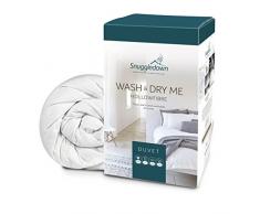 Snuggledown Bettdecke, Wash und Dry Me, Hohlfaserdecke, weiß, Einzelbett