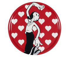 Excelsa Olivia Pizzateller, Porzellan, Rot