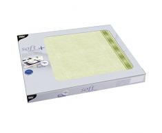 Papstar, 100 Tischsets, stoffähnlich, Vlies soft selection plus 30 cm x 40 cm olivgrün Gourmet , #84960