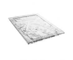 Kartell 1210B4 Tablett Dune, glasklar