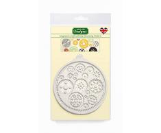 Cogs und Räder Verschönerung Silikon-Form für Cake Decorating, Cupcakes, Zucker, Bonbons und Ton, Le