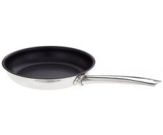 Rösle 91662 Bratpfanne aus Mehrschichtmaterial mit Antihaftversiegelung, 24 cm Durchmesser