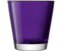 LSA Wasserglas 6er Set, Asher violett