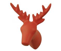 Capventure Wandhaken, Plastik, Korallenrot, 8.5 x 7 x 9 cm
