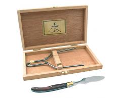 LAGUIOLE - Foie Gras Set mit Leier und Messer in Geschenkbox - -
