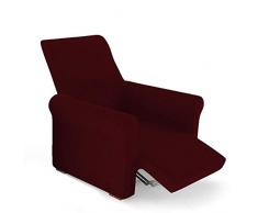 PETTI Artigiani Italiani Sesselüberwurf, Rot, Sessel von 80 bis 100 cm