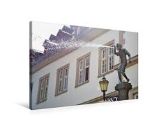 Premium Textil-Leinwand 75 x 50 cm Quer-Format Koblenz | Wandbild, HD-Bild auf Keilrahmen, Fertigbild auf hochwertigem Vlies, Leinwanddruck von Jutta Heußlein