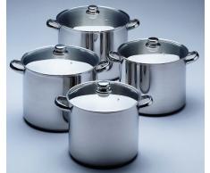 Beka Meteor Kochtopf, Edelstahl, Silber, 26 cm