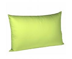 Fleuresse Colours Kissenbezug, Mako Satin, ApfelgrÃ¼n, 50 x 80 cm