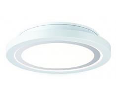 Paulmann Wandleuchte, Verschiedene Materialien, Integriert, Silber